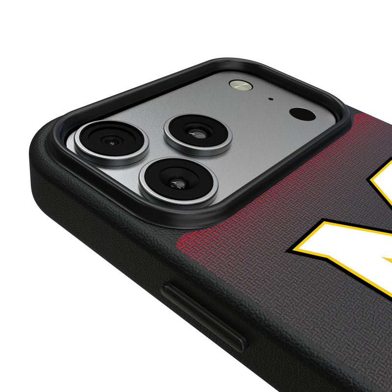 University of Maryland Terrapins Linen iPhone MagSafe Compatible Phone Case for Apple iPhone Detail.Jpg