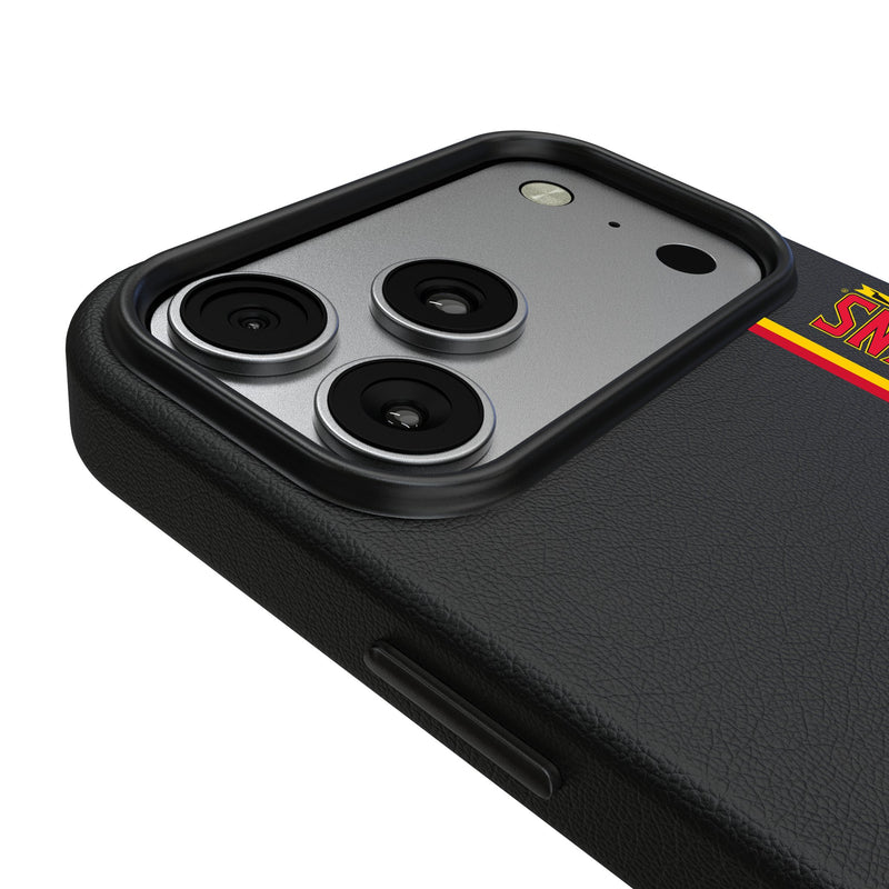 University of Maryland Terrapins Sidebar iPhone MagSafe Compatible Phone Case for Apple iPhone Detail.Jpg