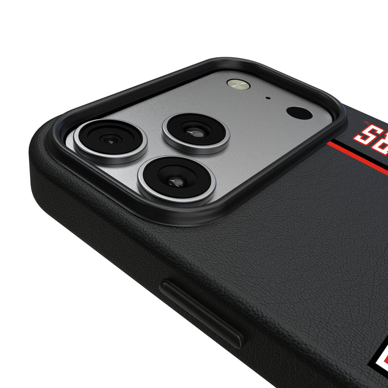 Texas Tech Red Raiders Sidebar iPhone MagSafe Compatible Phone Case for Apple iPhone Detail.Jpg