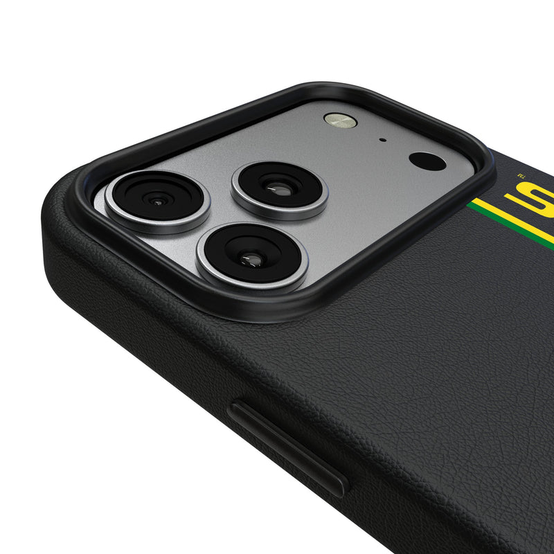 University of Oregon Ducks Sidebar iPhone MagSafe Compatible Phone Case for Apple iPhone Detail.Jpg