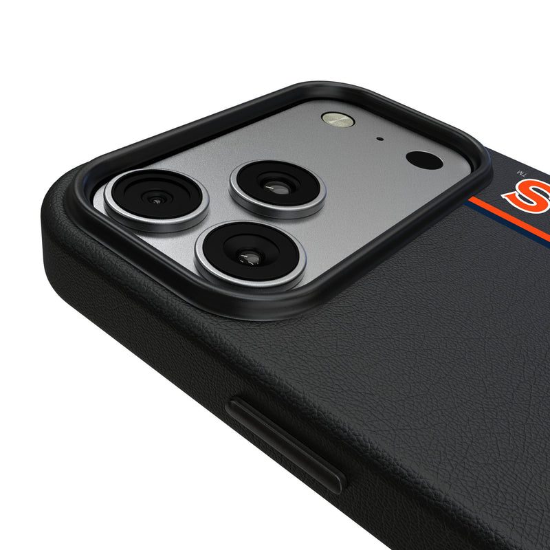 University of Auburn Tigers Sidebar iPhone MagSafe Compatible Phone Case for Apple iPhone Detail.Jpg
