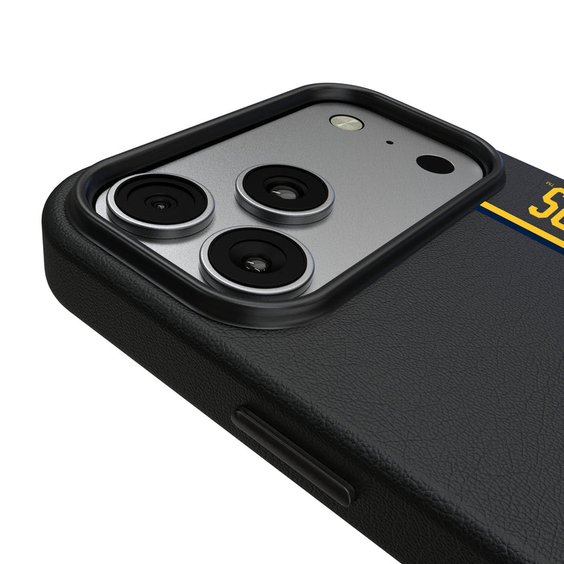 University of California Berkeley Golden Bears Sidebar iPhone MagSafe Compatible Phone Case for Apple iPhone Detail.Jpg