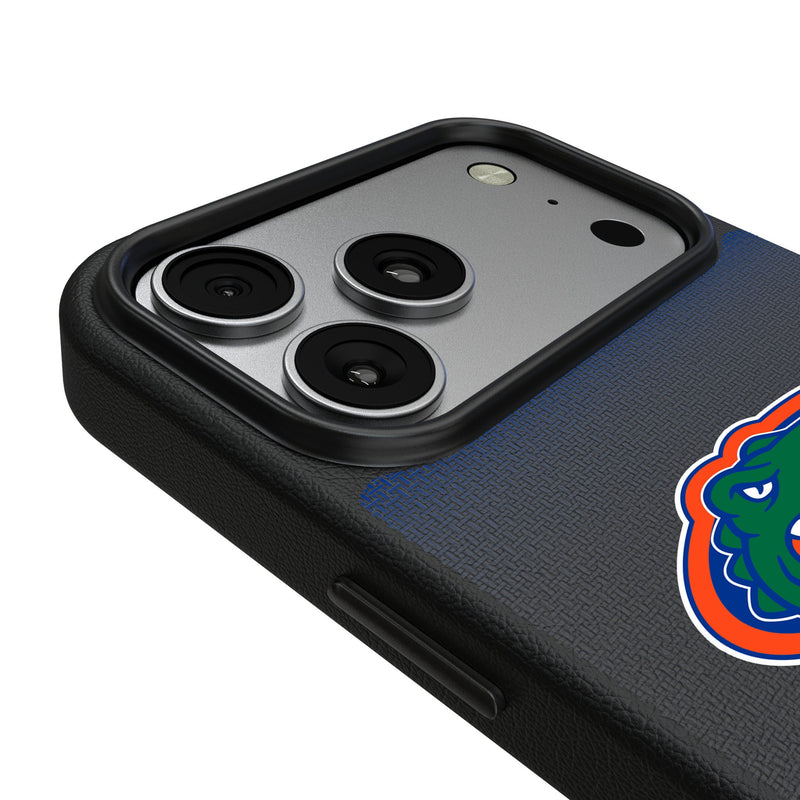 University of Florida Gators Linen iPhone MagSafe Compatible Phone Case for Apple iPhone Detail.Jpg