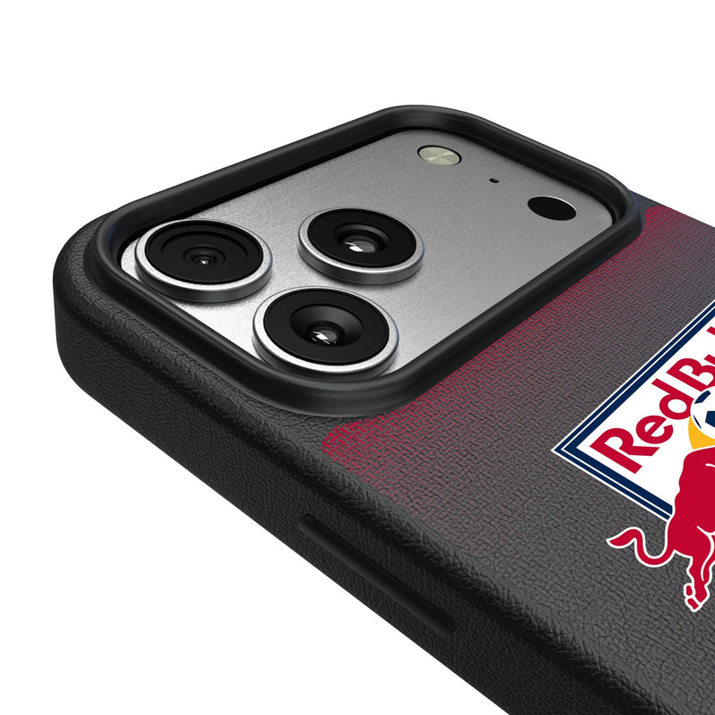 New York Red Bulls Linen iPhone MagSafe Compatible Phone Case for Apple iPhone Detail.Jpg