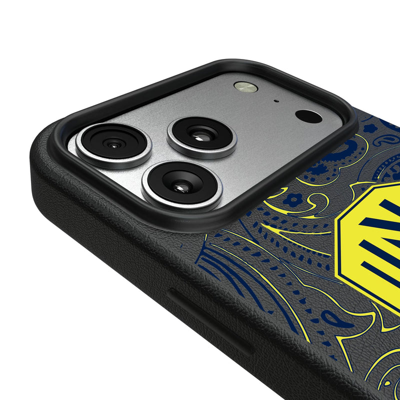 Nashville SC Paisley iPhone MagSafe Compatible Phone Case for Apple iPhone Detail.Jpg