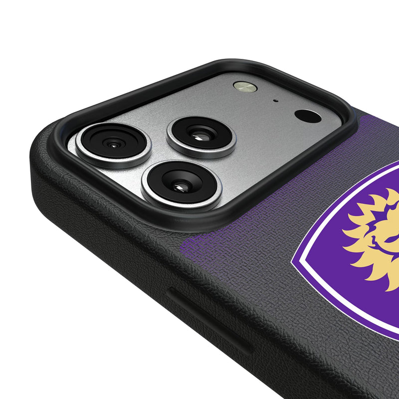 Orlando City Soccer Club Linen iPhone MagSafe Compatible Phone Case for Apple iPhone Detail.Jpg