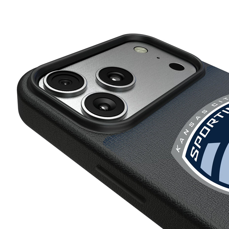 Sporting Kansas City Linen iPhone MagSafe Compatible Phone Case for Apple iPhone Detail.Jpg