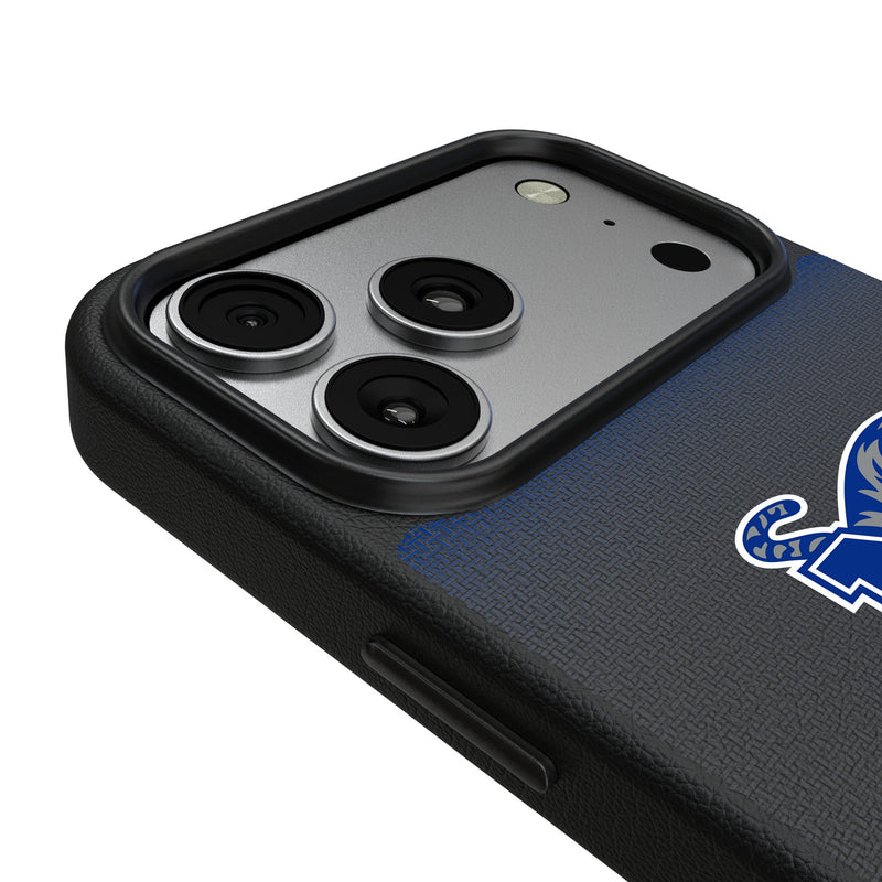 University of Memphis Tigers Linen iPhone MagSafe Compatible Phone Case for Apple iPhone Detail.Jpg
