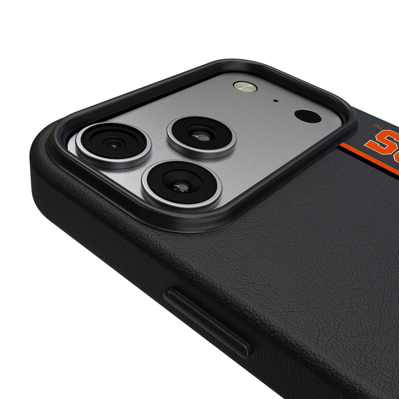Oregon State University Beavers Sidebar iPhone MagSafe Compatible Phone Case for Apple iPhone Detail.Jpg