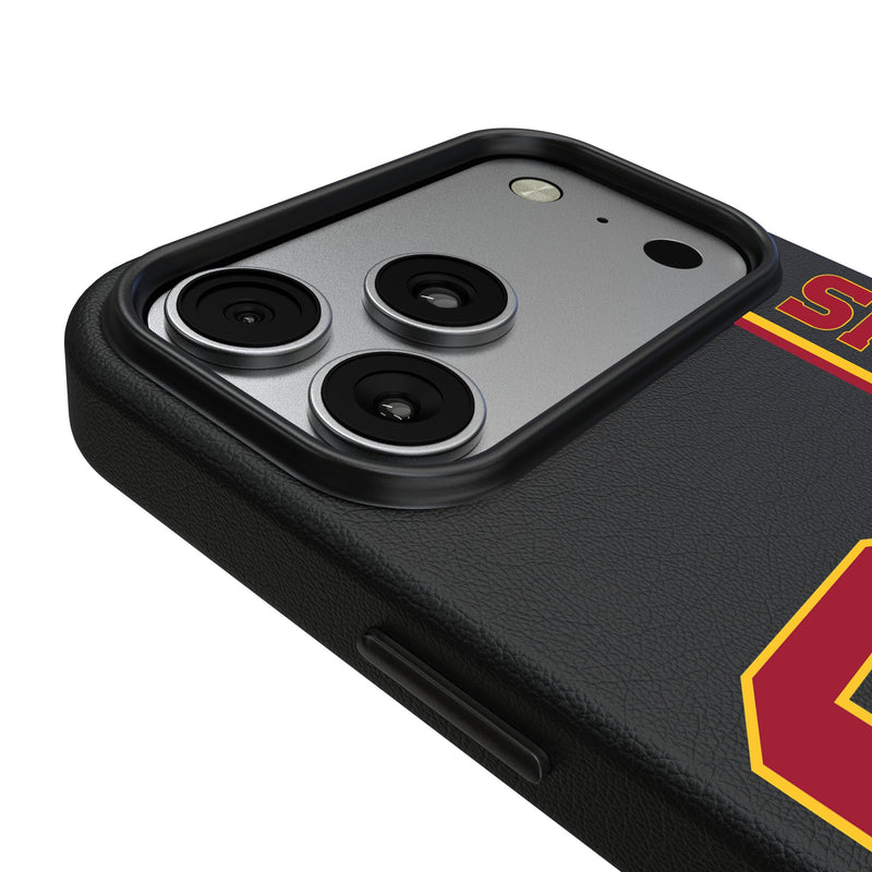 University of Southern California Trojans Sidebar iPhone MagSafe Compatible Phone Case for Apple iPhone Detail.Jpg