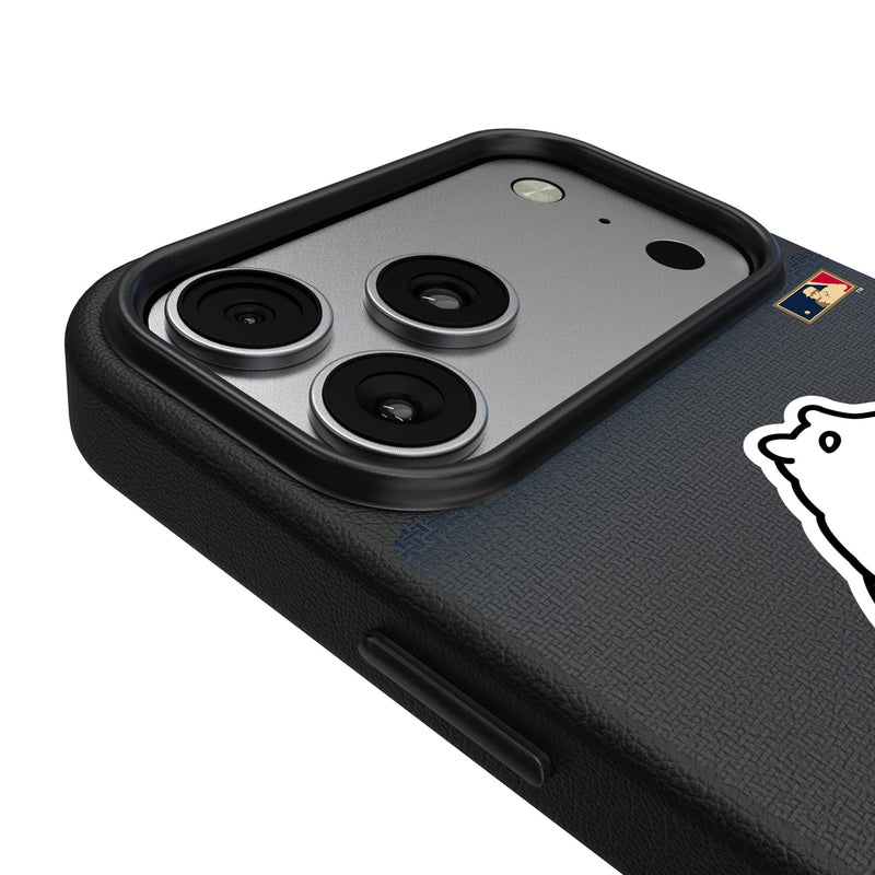 Chicago Cubs 1914 - Cooperstown Collection Linen iPhone MagSafe Compatible Phone Case for Apple iPhone Detail.Jpg