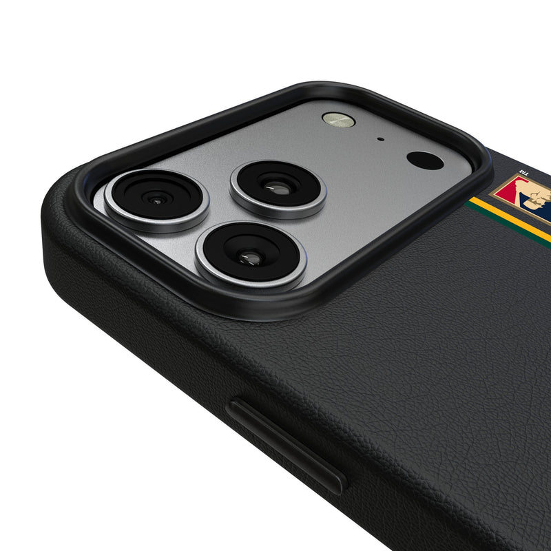 Oakland As Home 1988 - Cooperstown Collection Sidebar iPhone MagSafe Compatible Phone Case for Apple iPhone Detail.Jpg