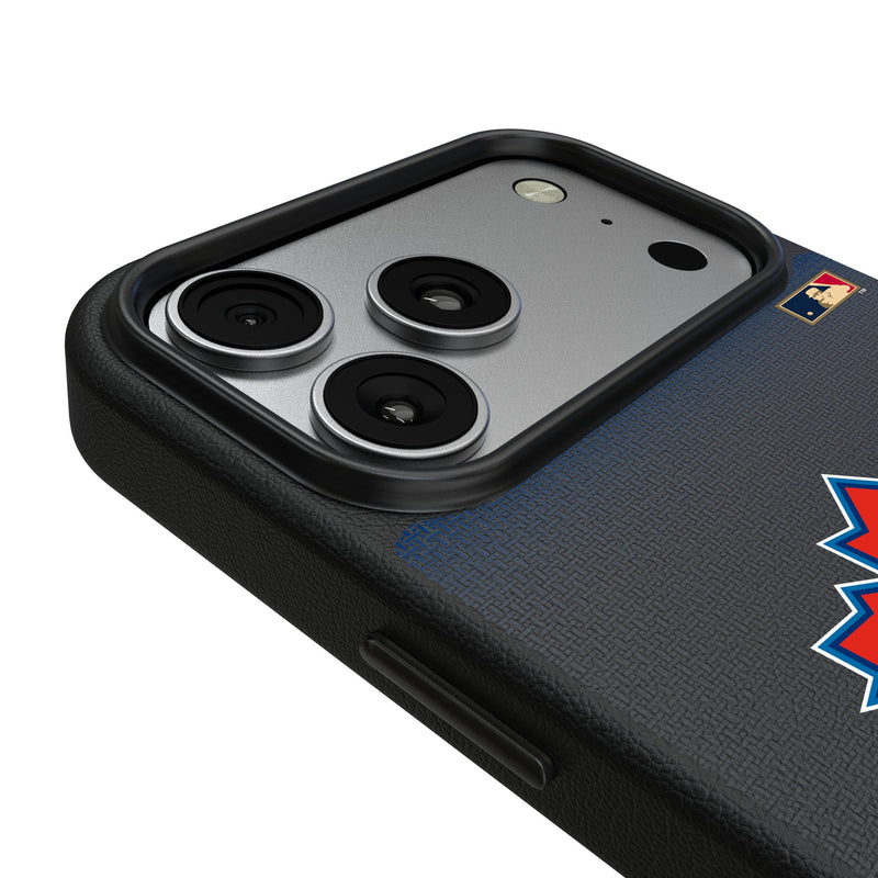 Toronto Blue Jays 1997-2002 - Cooperstown Collection Linen iPhone MagSafe Compatible Phone Case for Apple iPhone Detail.Jpg