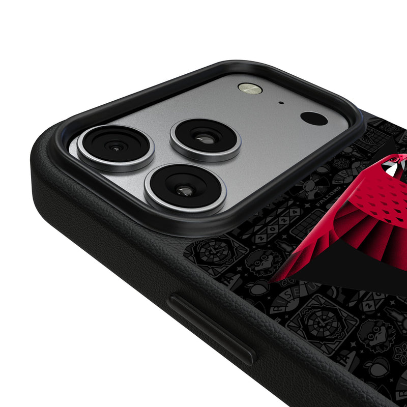 Atlanta Falcons 2024 Edition iPhone MagSafe Compatible Phone Case for Apple iPhone Detail.Jpg