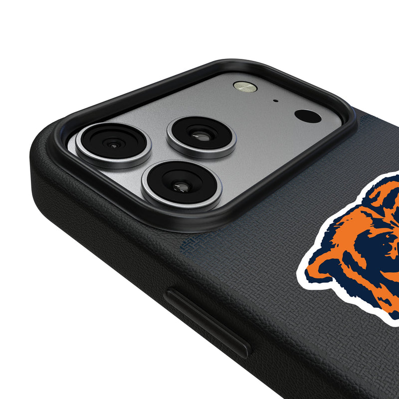 Chicago Bears 1946 Historic Collection Linen iPhone MagSafe Compatible Phone Case for Apple iPhone Detail.Jpg