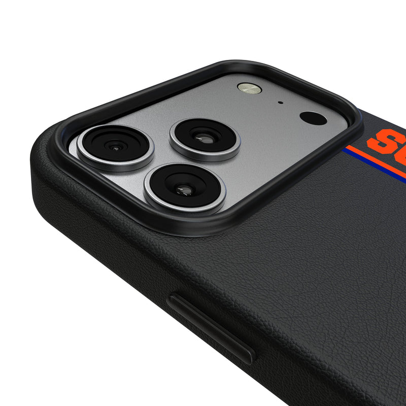 Denver Broncos 1993-1996 Historic Collection Sidebar iPhone MagSafe Compatible Phone Case for Apple iPhone Detail.Jpg