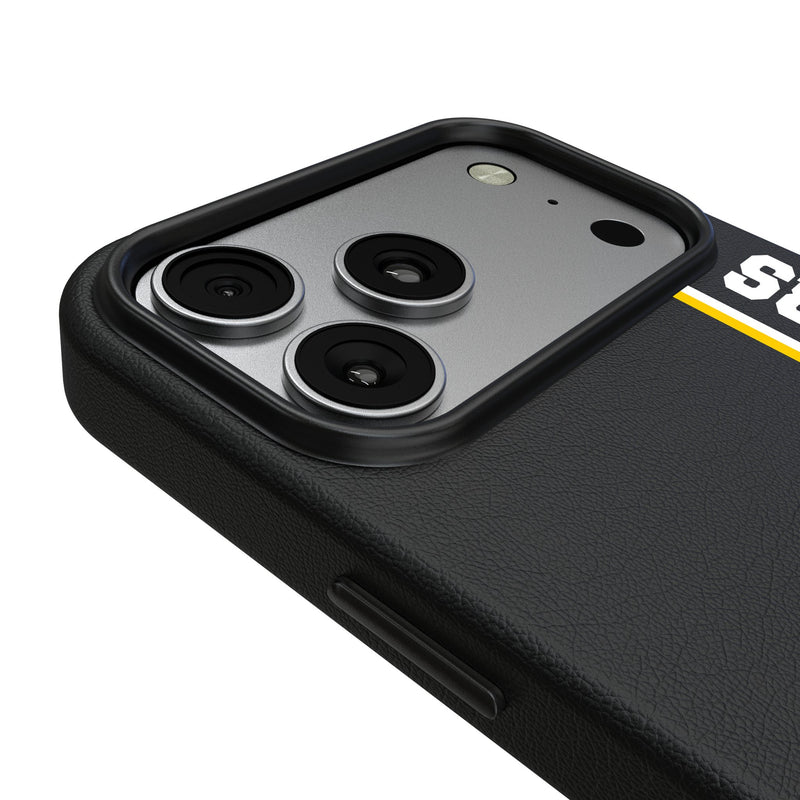 Pittsburgh Steelers 1961 Historic Collection Sidebar iPhone MagSafe Compatible Phone Case for Apple iPhone Detail.Jpg
