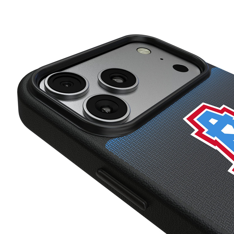 Houston Oilers Historic Collection Linen iPhone MagSafe Compatible Phone Case for Apple iPhone Detail.Jpg