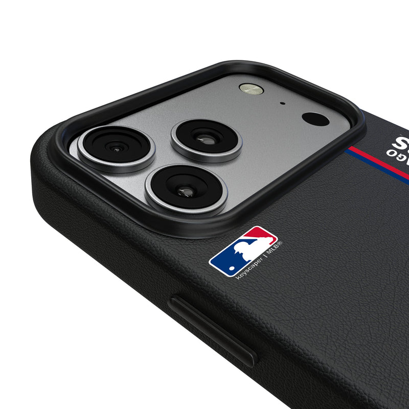 Chicago Cubs Sidebar iPhone MagSafe Compatible Phone Case for Apple iPhone Detail.Jpg