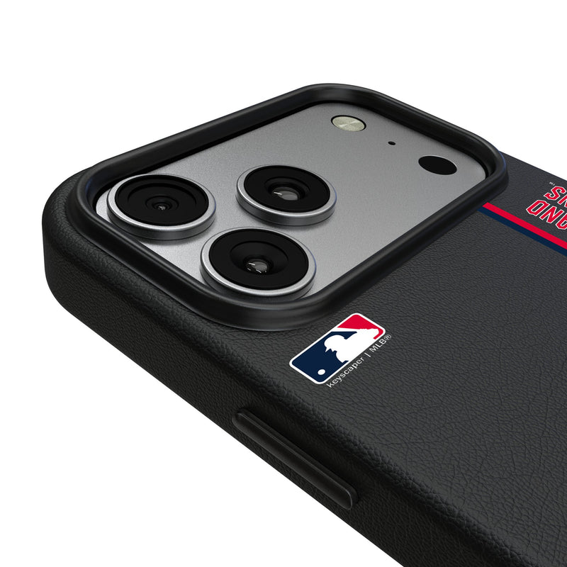 Cleveland Guardians Sidebar iPhone MagSafe Compatible Phone Case for Apple iPhone Detail.Jpg