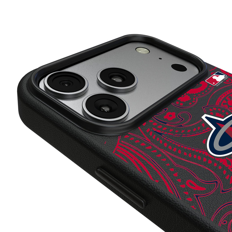 Los Angeles Angels Paisley iPhone MagSafe Compatible Phone Case for Apple iPhone Detail.Jpg