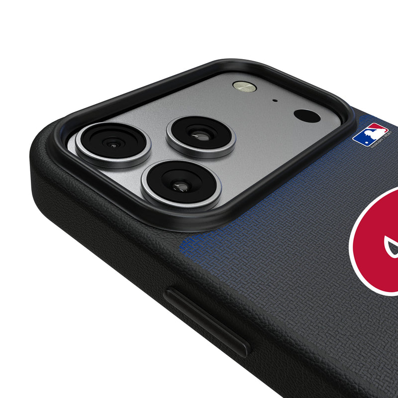 Philadelphia Phillies Linen iPhone MagSafe Compatible Phone Case for Apple iPhone Detail.Jpg