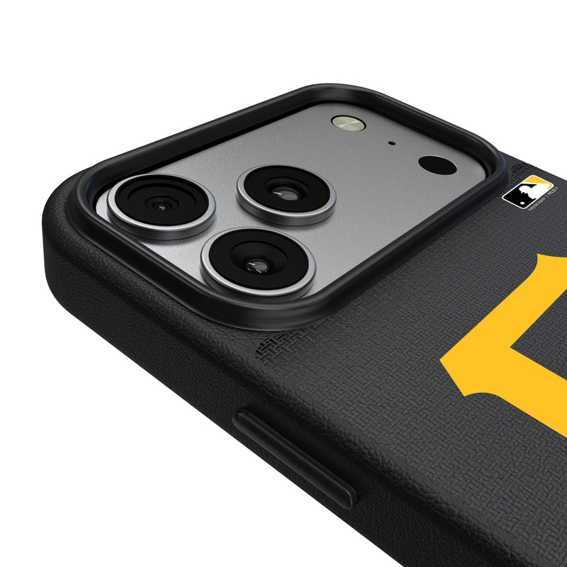 Pittsburgh Pirates Linen iPhone MagSafe Compatible Phone Case for Apple iPhone Detail.Jpg