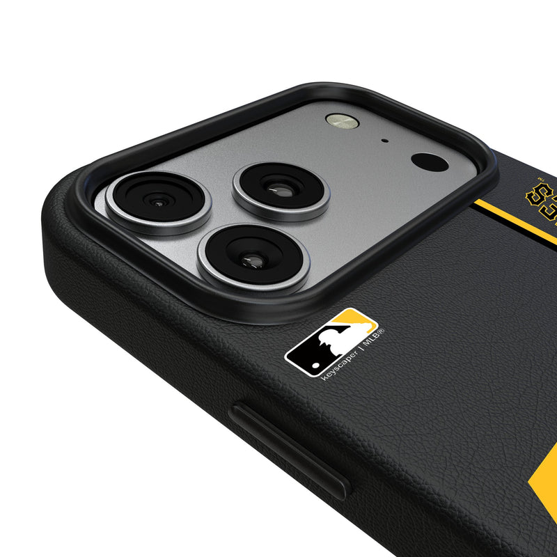 Pittsburgh Pirates Sidebar iPhone MagSafe Compatible Phone Case for Apple iPhone Detail.Jpg