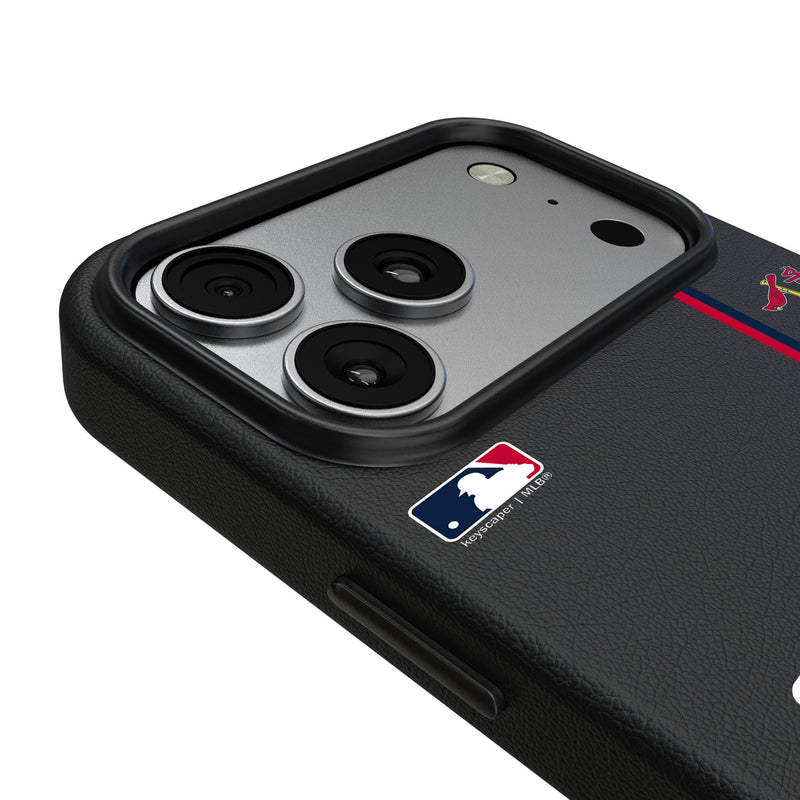 St Louis Cardinals Sidebar iPhone MagSafe Compatible Phone Case for Apple iPhone Detail.Jpg