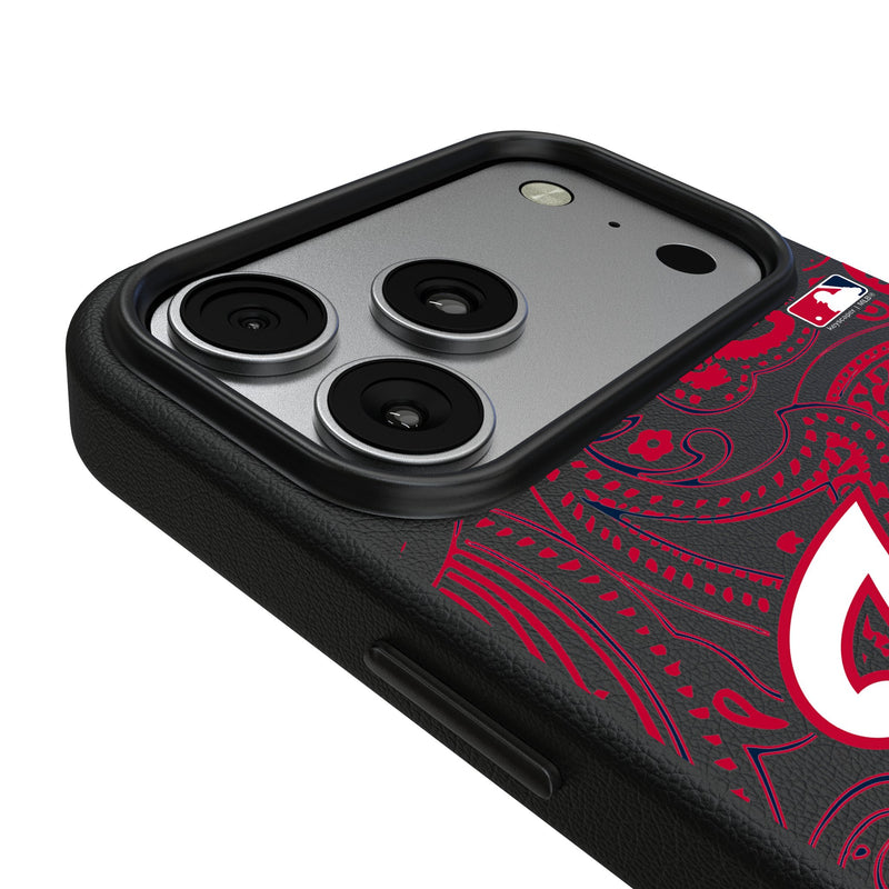 Washington Nationals Paisley iPhone MagSafe Compatible Phone Case for Apple iPhone Detail.Jpg