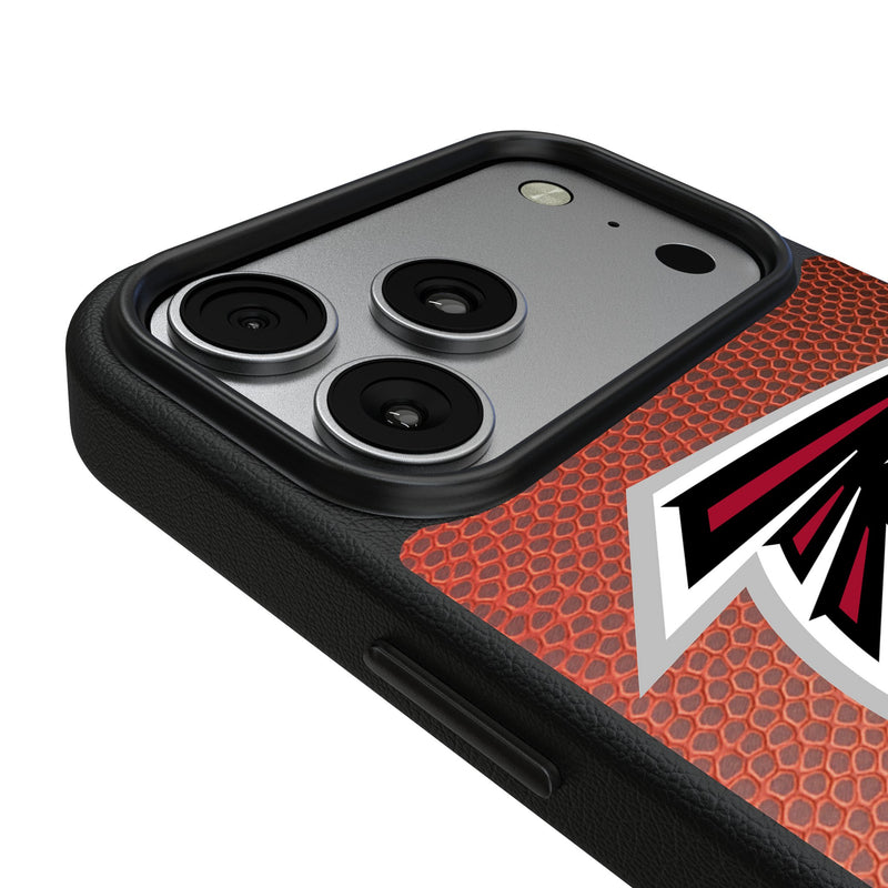 Atlanta Falcons Football Wordmark iPhone MagSafe Compatible Phone Case for Apple iPhone Detail.Jpg