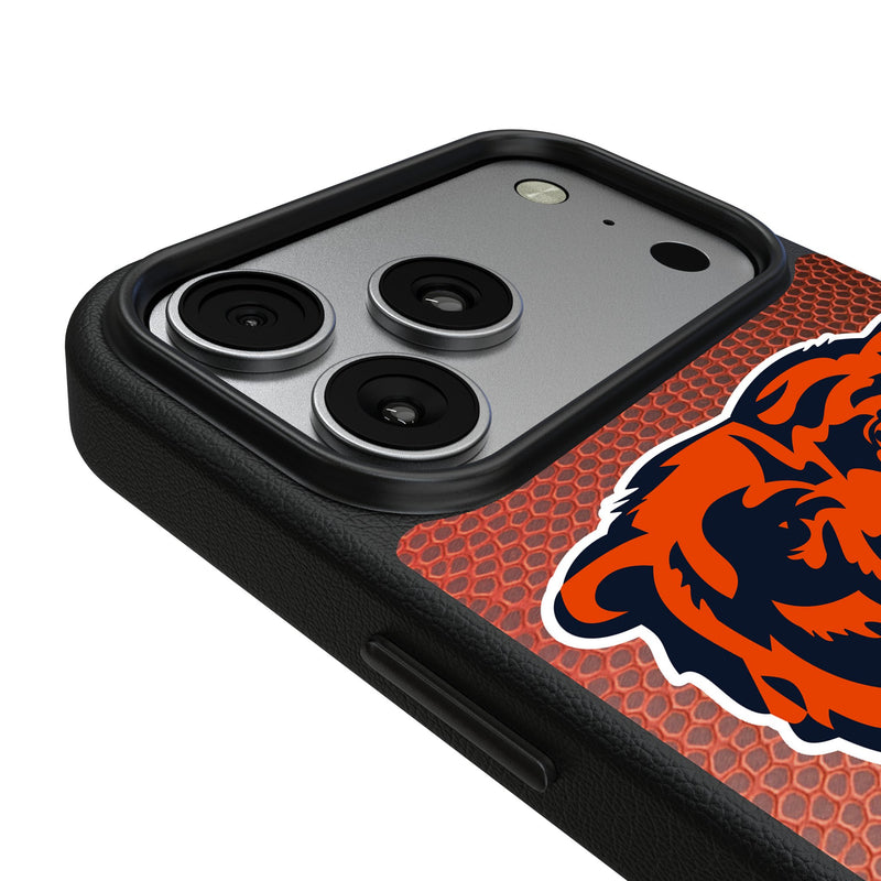 Chicago Bears Football Wordmark iPhone MagSafe Compatible Phone Case for Apple iPhone Detail.Jpg