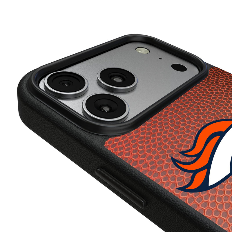 Denver Broncos Football Wordmark iPhone MagSafe Compatible Phone Case for Apple iPhone Detail.Jpg
