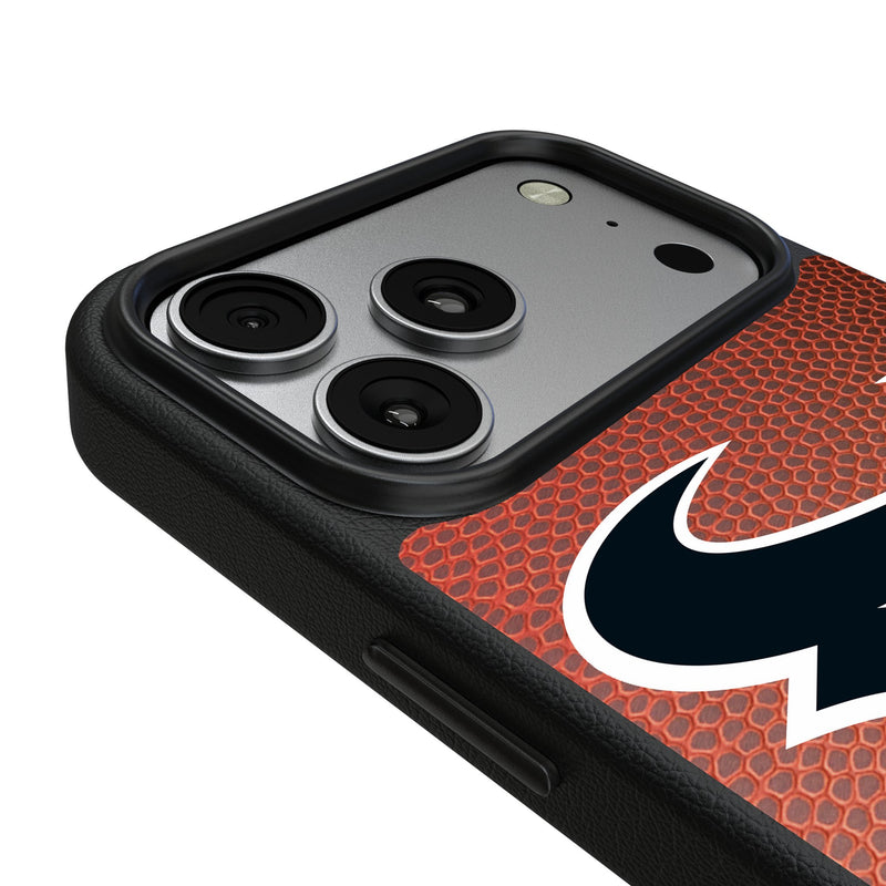 Houston Texans Football Wordmark iPhone MagSafe Compatible Phone Case for Apple iPhone Detail.Jpg