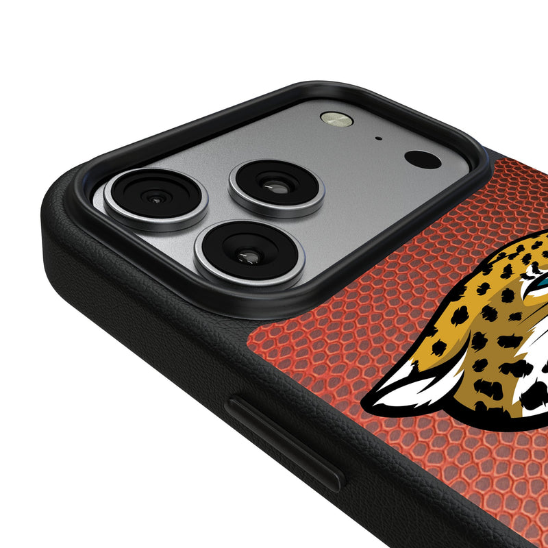 Jacksonville Jaguars Football Wordmark iPhone MagSafe Compatible Phone Case for Apple iPhone Detail.Jpg