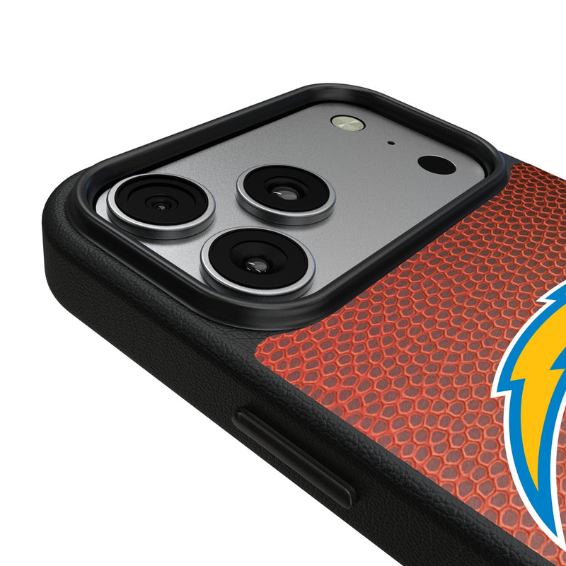 Los Angeles Chargers Football Wordmark iPhone MagSafe Compatible Phone Case for Apple iPhone Detail.Jpg