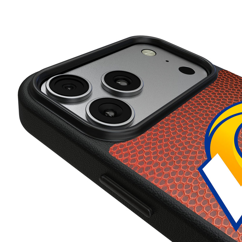 Los Angeles Rams Football Wordmark iPhone MagSafe Compatible Phone Case for Apple iPhone Detail.Jpg