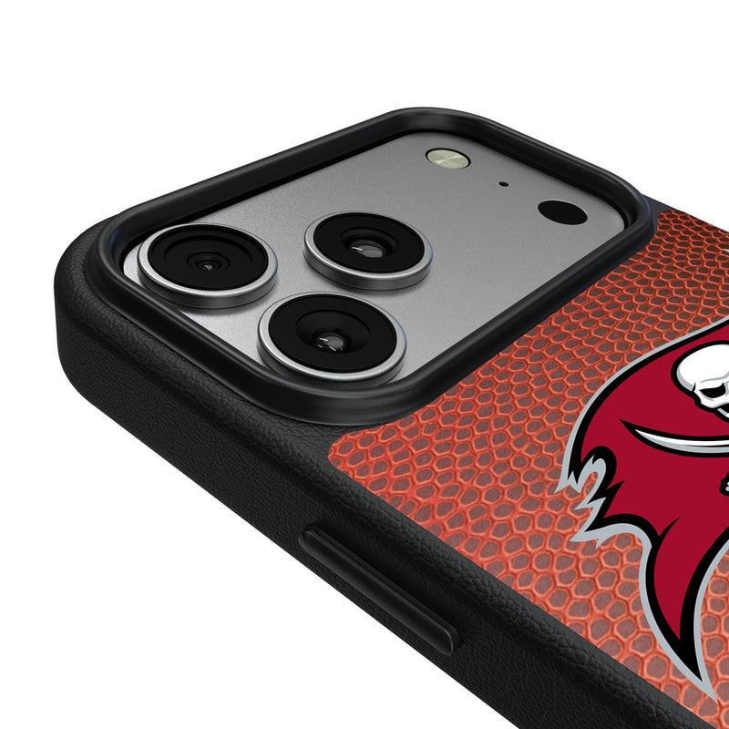 Tampa Bay Buccaneers Football Wordmark iPhone MagSafe Compatible Phone Case for Apple iPhone Detail.Jpg