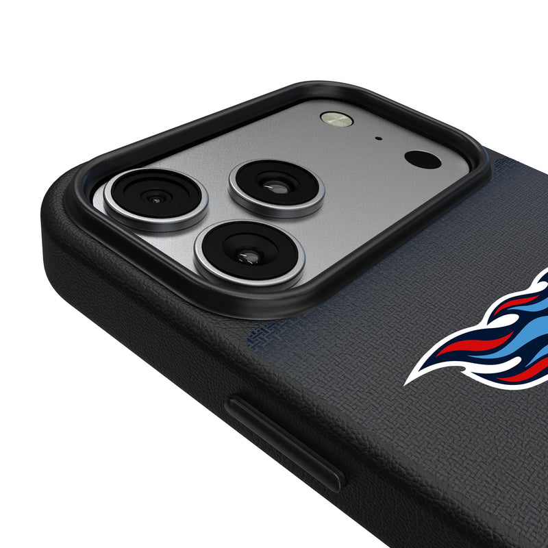 Tennessee Titans Linen iPhone MagSafe Compatible Phone Case for Apple iPhone Detail.Jpg