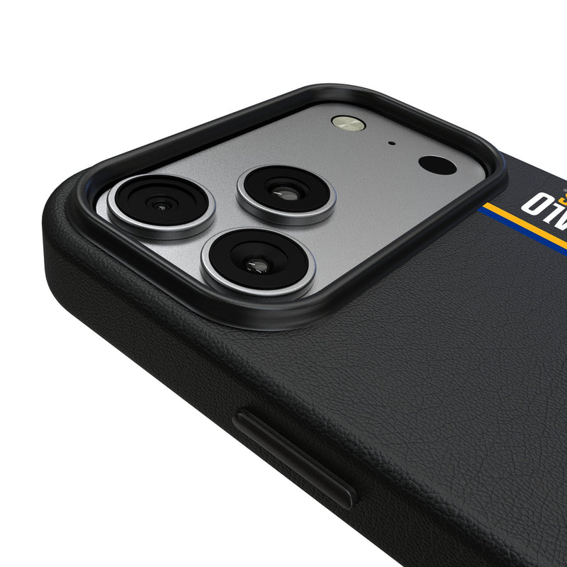 Buffalo Sabres Sidebar iPhone MagSafe Compatible Phone Case for Apple iPhone Detail.Jpg