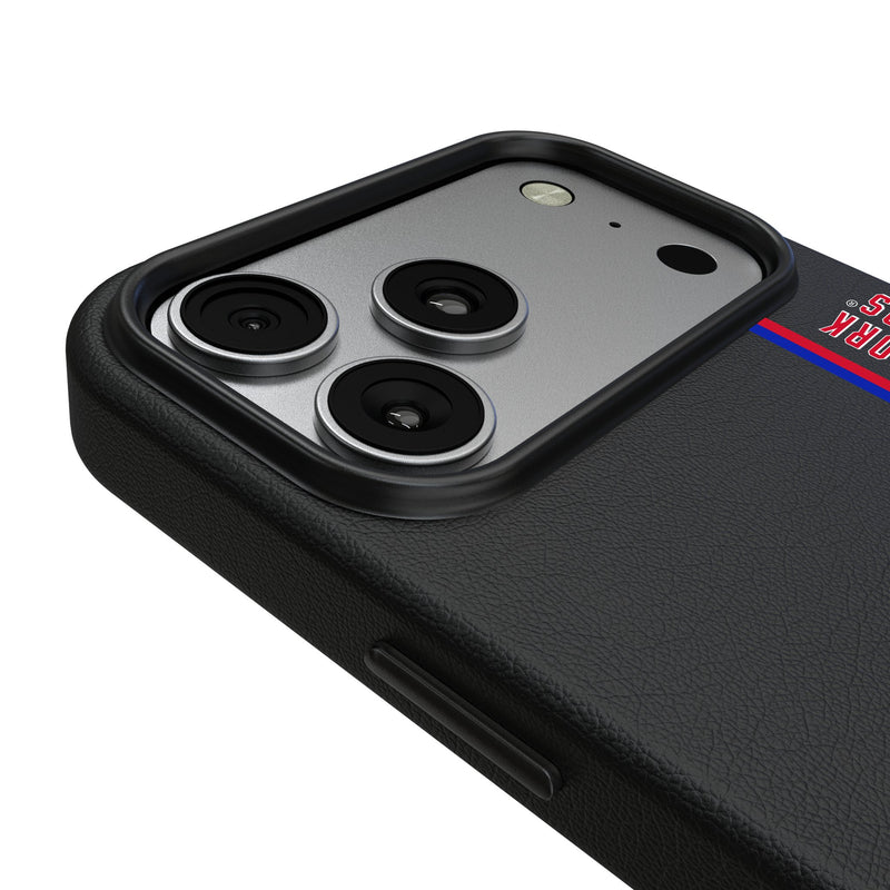 New York Rangers Sidebar iPhone MagSafe Compatible Phone Case for Apple iPhone Detail.Jpg