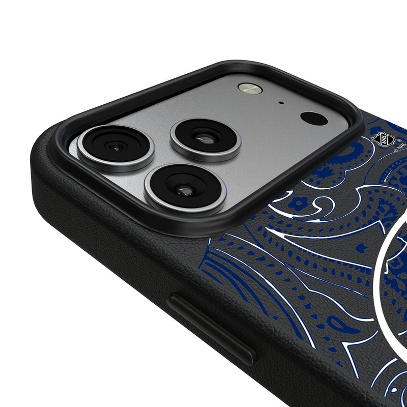 Tampa Bay Lightning Paisley iPhone MagSafe Compatible Phone Case for Apple iPhone Detail.Jpg
