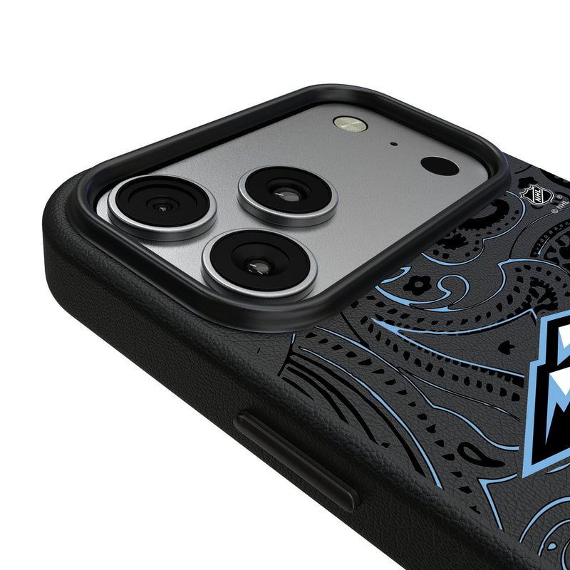 Utah Mammoth Paisley iPhone MagSafe Compatible Phone Case for Apple iPhone Detail.Jpg