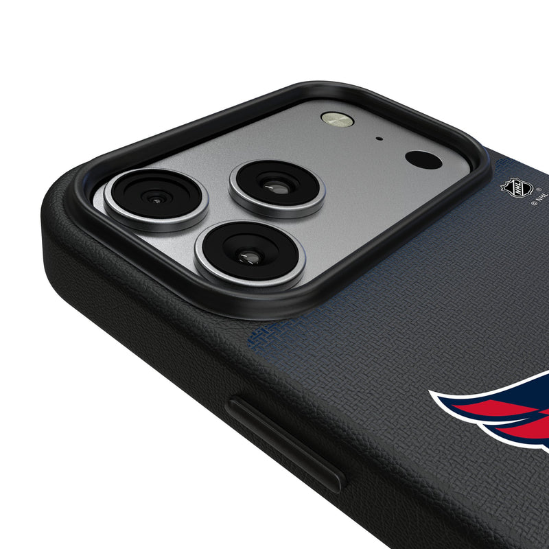Washington Capitals Linen iPhone MagSafe Compatible Phone Case for Apple iPhone Detail.Jpg