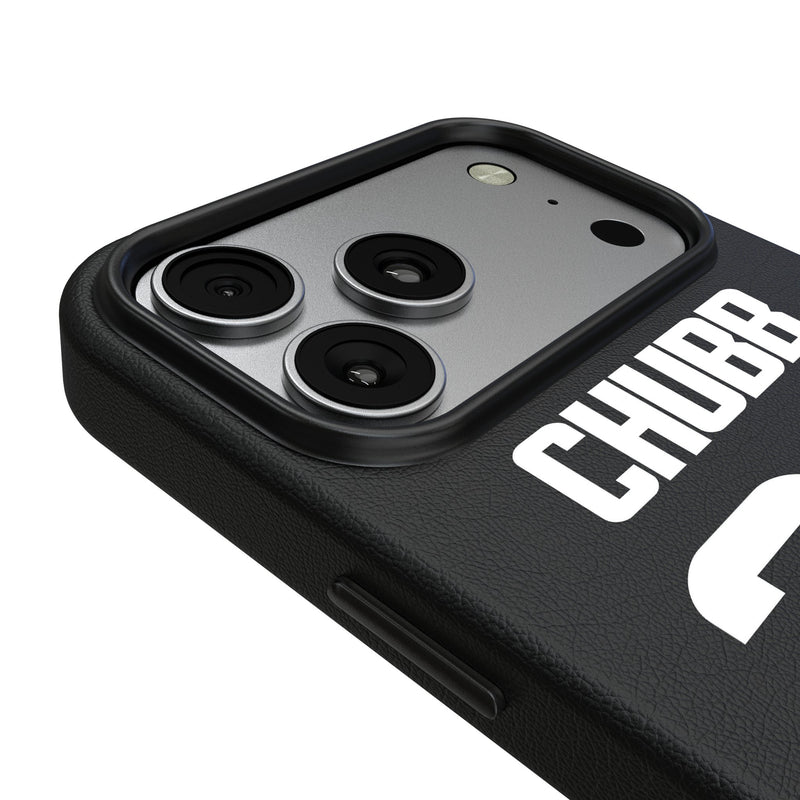 Nick Chubb Cleveland Browns 24 Game Tactic iPhone MagSafe Compatible Phone Case for Apple iPhone Detail.Jpg