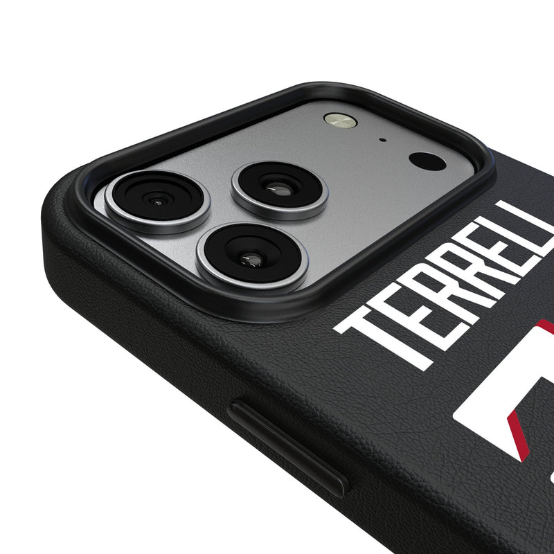 A.J. Terrell Atlanta Falcons 24 Game Tactic iPhone MagSafe Compatible Phone Case for Apple iPhone Detail.Jpg