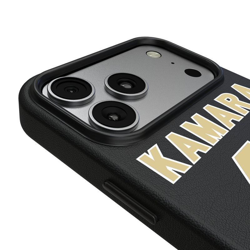 Alvin Kamara New Orleans Saints 41 Game Tactic iPhone MagSafe Compatible Phone Case for Apple iPhone Detail.Jpg