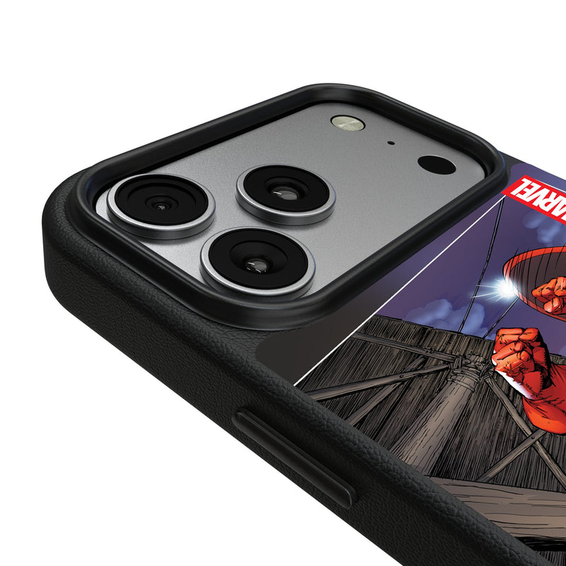Marvel Avengers Captain America Cover Art iPhone MagSafe Compatible Phone Case for Apple iPhone Detail.Jpg