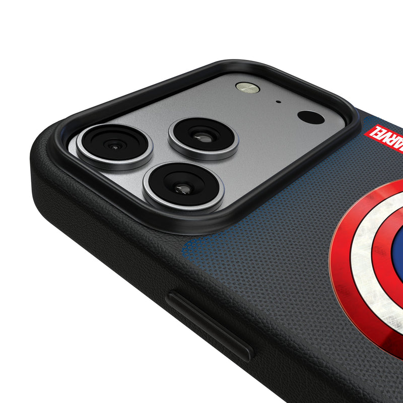 Marvel Avengers Captain America Grid iPhone MagSafe Compatible Phone Case for Apple iPhone Detail.Jpg