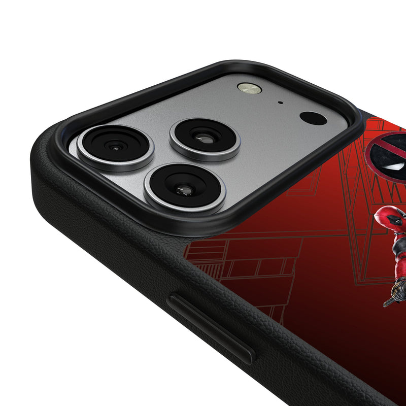 Marvel Deadpool MechLine iPhone MagSafe Compatible Phone Case for Apple iPhone Detail.Jpg